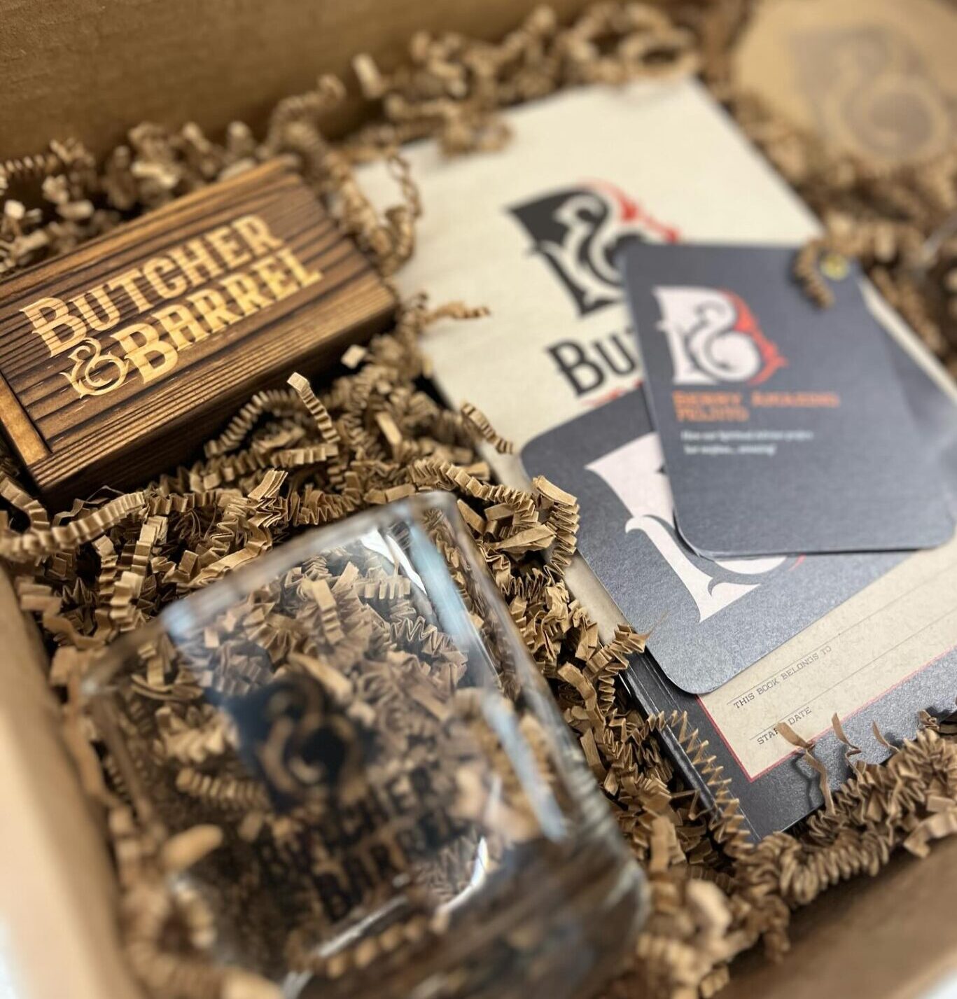 butcher barrel, restaurant branding